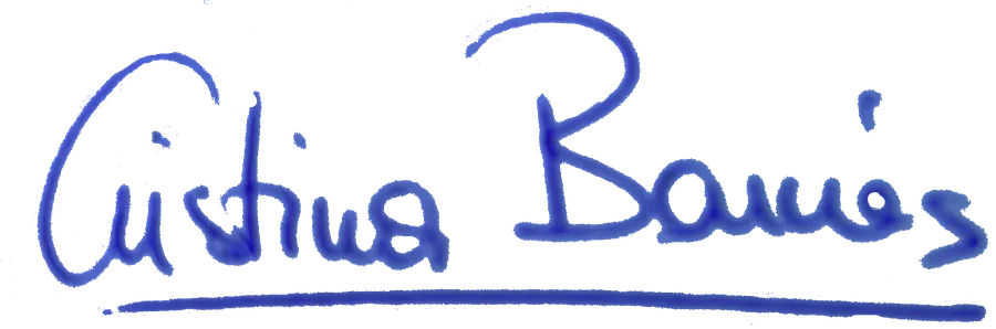 Firma de Cristina Barnés
